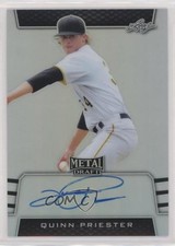 2019 Leaf Metal Draft 39/50 Quinn Priester #BA-QP1 Auto 02d2