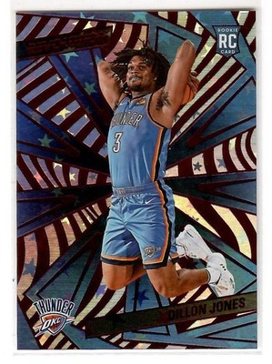 Dillon Jones RC/299 Red Astro Rookie Card 2024-25 Panini Revolution #115