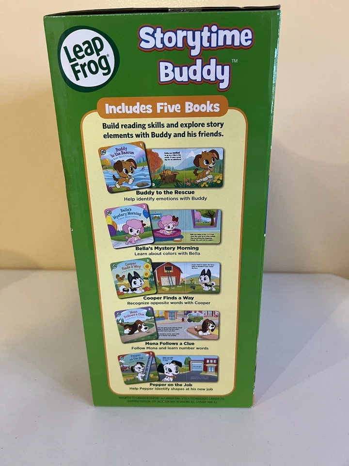 CO546 Leap Frog Story Time Buddy Brown Dog Puppy NEW - Image 2 of 3