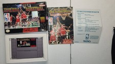 Tecmo Super NBA Basketball Super Nintendo SNES CIB