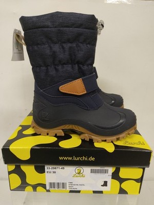 Lurchi FINN Jungen Boots Stiefel Gummistiefel Winterstiefel blau Gr.30 Neu.