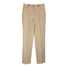 St. John Sport Essentials Khaki Straight Leg Stretch Trousers Size 8