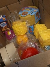 Plush Cheese Squeeze Toy - Yellow -