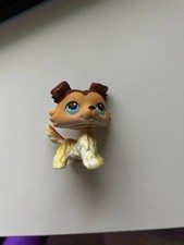 LPS Littlest Pet Shop Hasbro dog main 5 collie #58 paw down variant