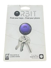 NEW Orbit ORB442 Bluetooth Tracker Key Finder Tracker Sealed NIP Purple
