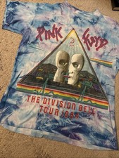 1994 Pink Floyd Division Bell Tour Tie Dye T-shirt XL
