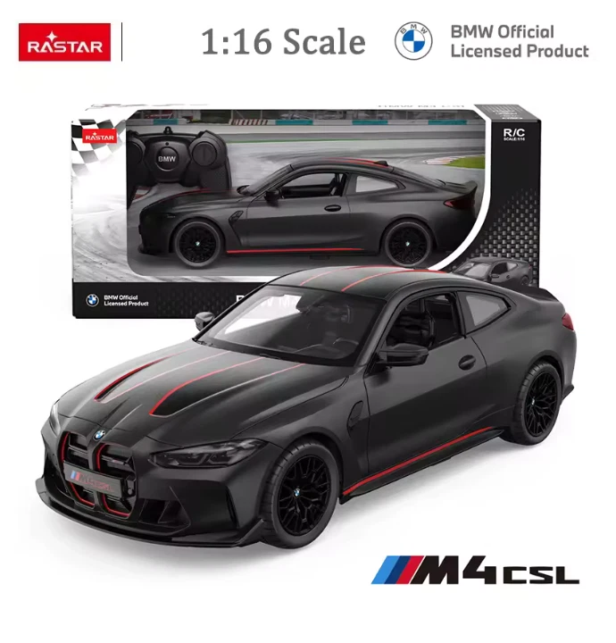 PRE-ORDER Aug 15th RASTAR BMW RC Car 1/16 BMW 3.0 CSL RC Car Remote Control Toy - Image 2 of 4