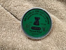 Vintage Kugeln Luftgewehre RWS new Diabolo 177 Cal Pellets