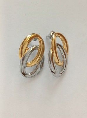 WOMEN'S EARRINGS Stainless Steel 316L GOLD Plated 18K
