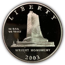 2003-P First Flight Centennial Half Dollar Clad Proof PF Coin #27566