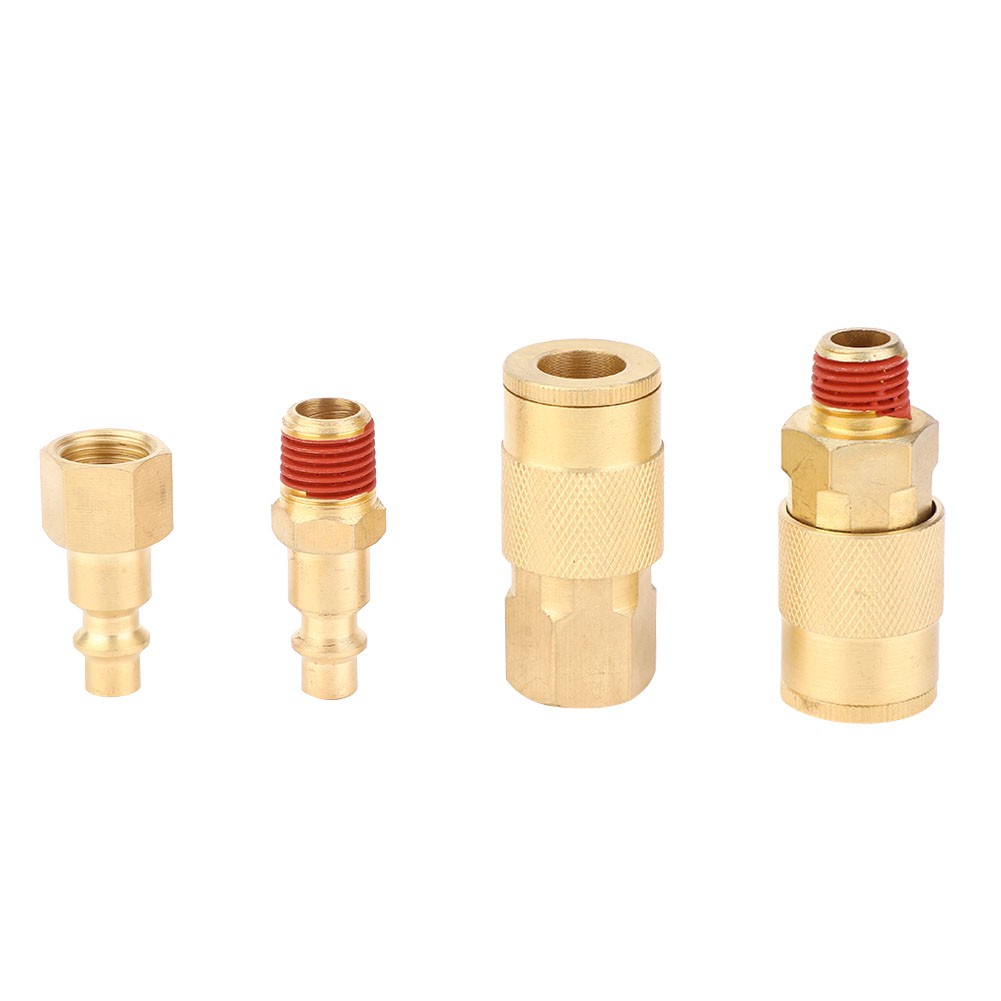 12pcs 1/4 Inch NPT Air Hose Connector Quick Release Male Female Coupler
