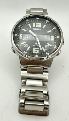Citizen Promaster JT3000-59E Ana-Digi Herrenuhr C452 Top Zustand Neue Batterie!
