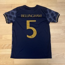 Trikot  Real Madrid  Kinder*Gr.M*Blau*Nr.5-Be...