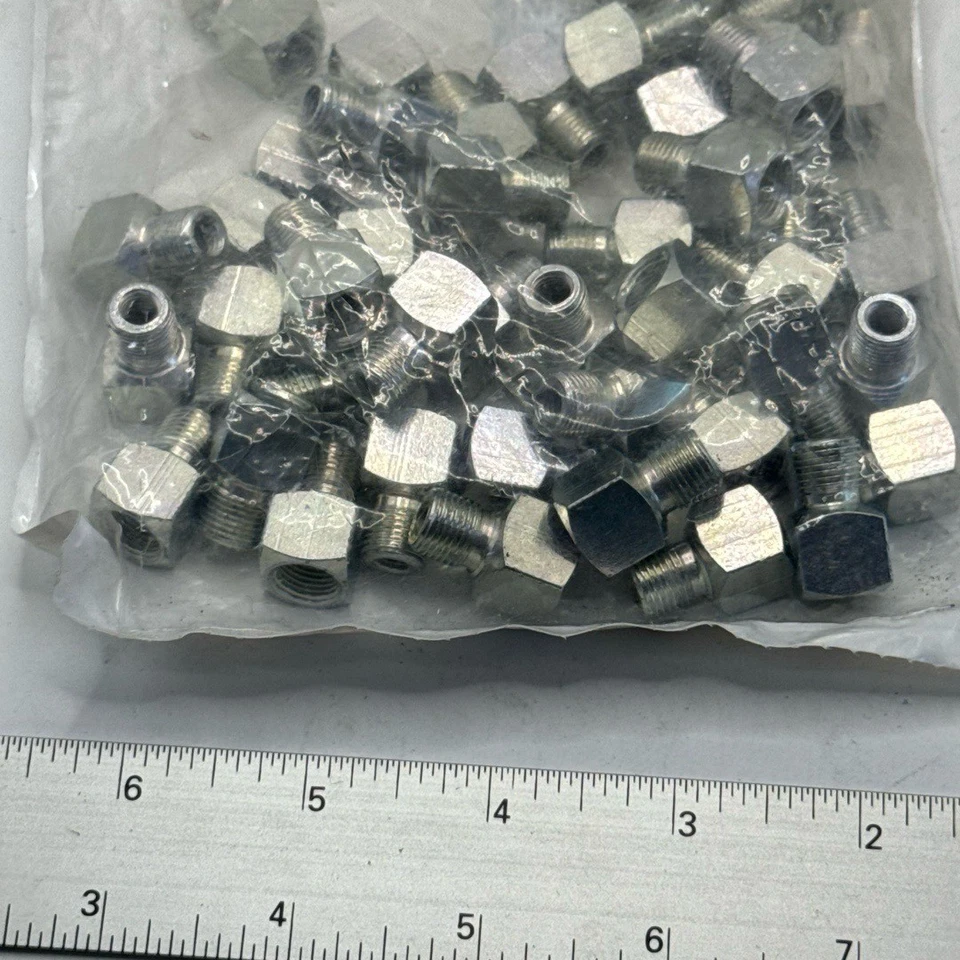 LINCOLN 90 Degree Elbow Grease Nut Fitting 1/8 NPSM 13154 Threaded QTY 50 - Image 4 of 4