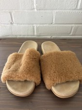 Jenni Kayne Shearling Slippers Size 40