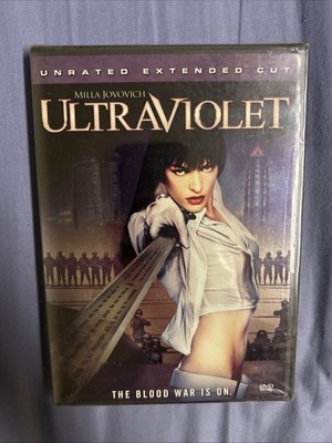 Ultraviolet 2006 DVD Milla Jovovich, Unrated Extended Edition