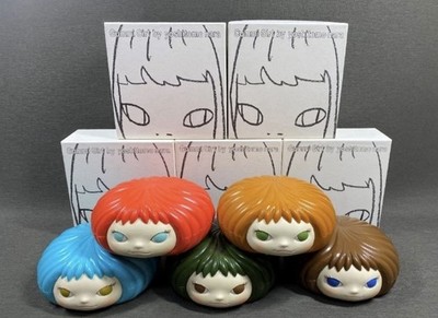 Yoshitomo Nara Gummi Girl Mini Container Full Set of 5 Soran Malone Sakura Rare