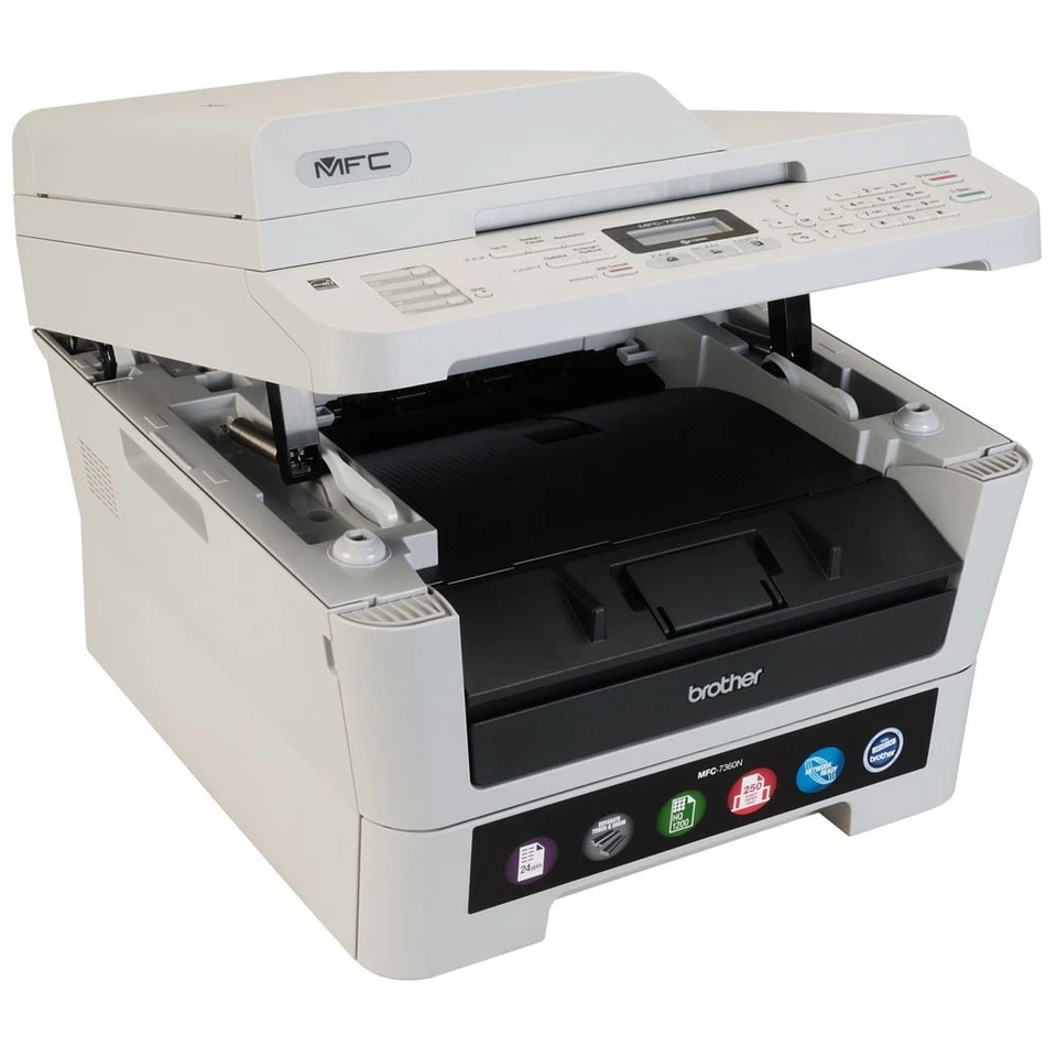 BROTHER MFC-7360N NETWORK ALL-IN-ONE A4 COMPACT MONO LASER PRINTER & FAX, COPIER - Image 2 of 4