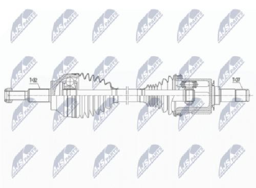 Original NTY Drive Shaft NPW-CH-032 For Jeep