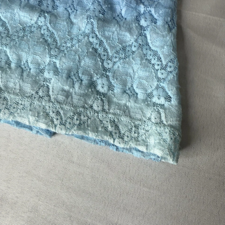 Camiseta sin mangas Y2K azul encaje Fairycore detalle corazón cami ombre camisola caprichosa Foto 4 de 4