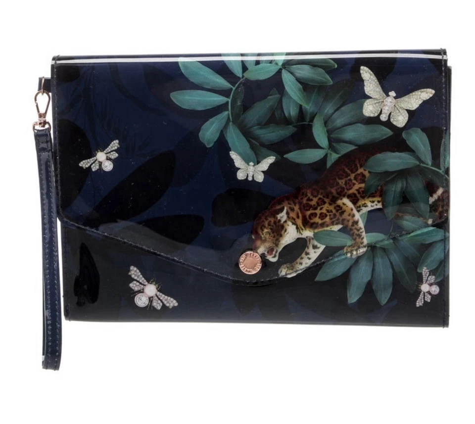 Ted Baker Patent Leather Clutch - Image 2 of 4