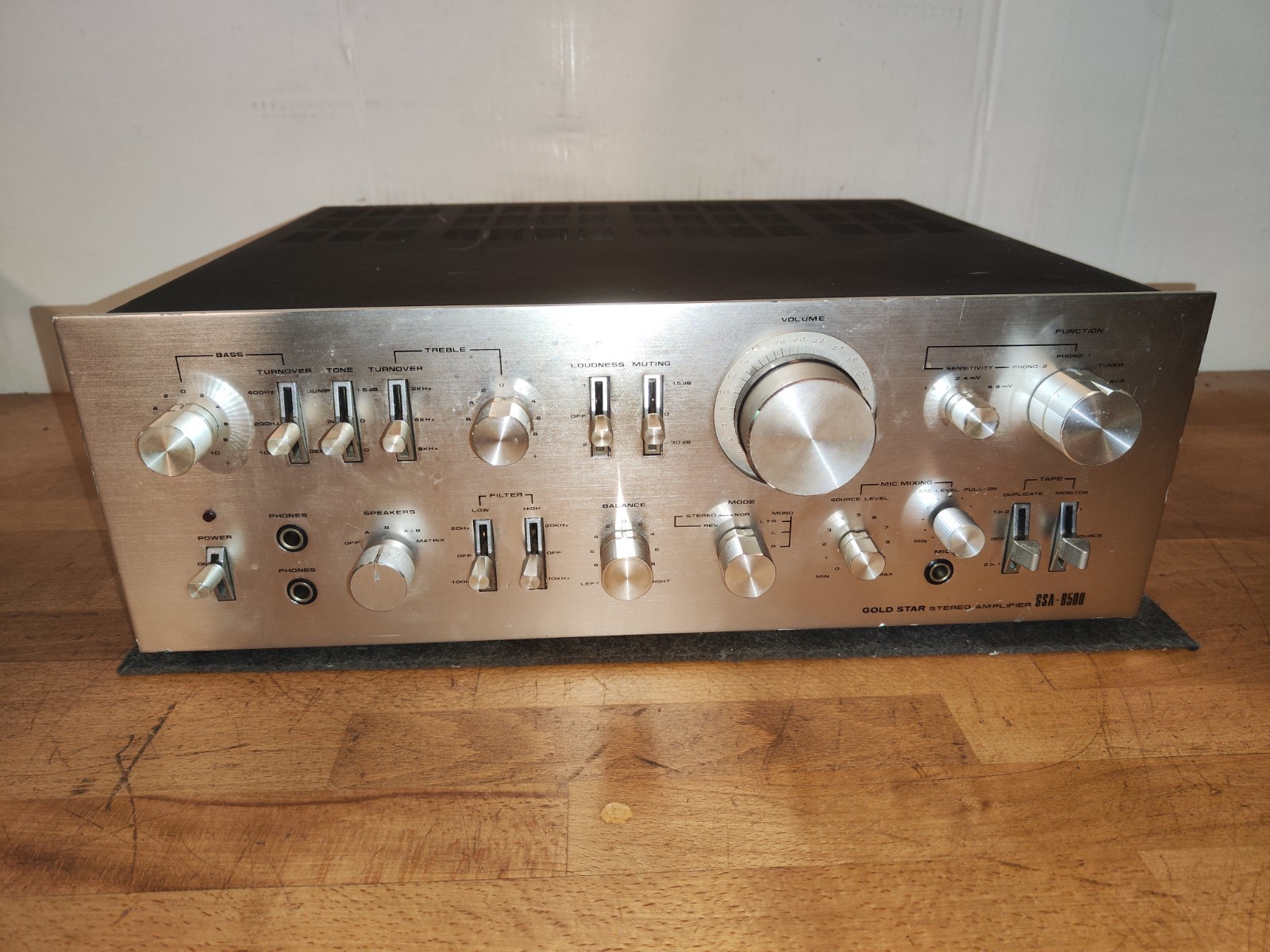 Goldstar GSA-8500  Amplificateur  Poweramp Stereo Hifi Verstärker