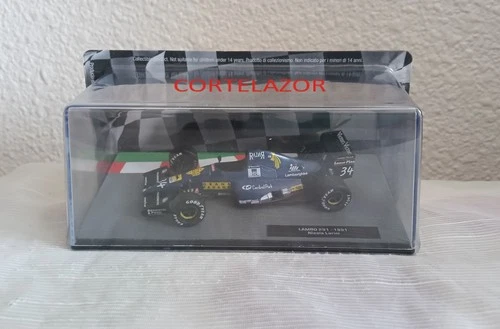 Formula 1 Car LAMBO 291 (1981) NICOLA LARINI IXO 1/43 NEW MINT IN BOX