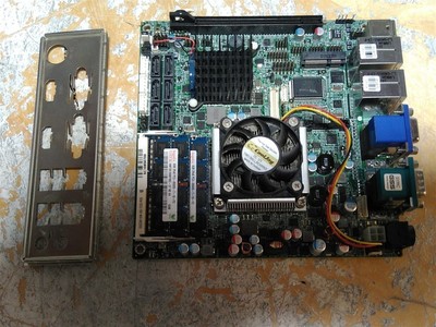 IEI KINO-QM57A-R10 Industrial Mini-ITX Motherboard Intel Celeron 1.8GHz 8GB RAM