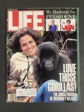 Life Magazine - October 1988 - Sigourney Weaver, Barbara Bush, Kitty Dukakis