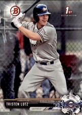 2017 Bowman Draft #BD164 Tristen Lutz - BB
