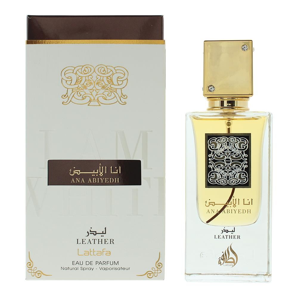 Lattafa Ana Abiyedh Leather Unisex EDP  60ml Fragrance