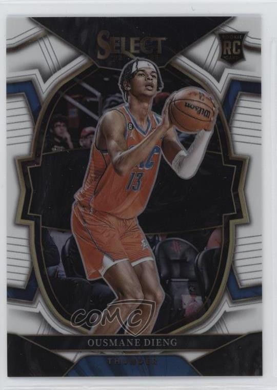 2022 Panini Select Concourse White Prizm 30/149 Ousmane Dieng #76 Rookie RC 12ks