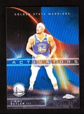 2025-26 Topps Chrome Jimmy Butler III Activators Blue Refractor 119/150 Warriors