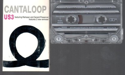 US3 Featuring Rahsaan & Gerard Presencer Cantaloop Cassette Tape Single Tested