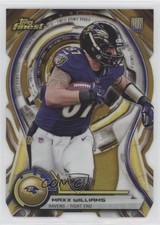2015 Topps Finest Atomic Rookie Die-Cuts Gold Refractor /199 Maxx Williams 0pm