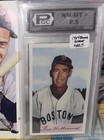 HOF Ted Williams #Boston Red Sox 1954 Bowman Graded Slab PGC 8.5 Novelty Replica
