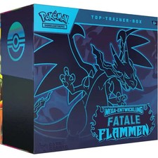 Pokémon Top-Trainer-Box Fatale Flammen DE Neu und in Folie
