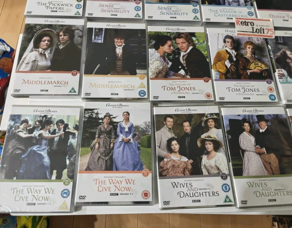 Classic Drama BBC DVD Collection Bundle x 33 ( 23 are still sealed) - Image 4 of 4
