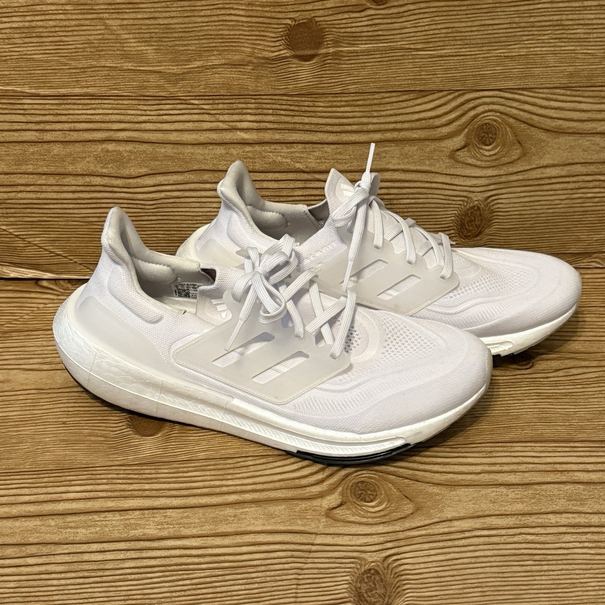 Adidas Sneaker Ultra Boost Mens White Size 12 Adidas Men’s UltraBoost Light  Running Size 12 Triple White GY9350 Gym Shoes