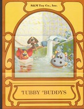 VINTAGE AD SHEET #997 -  SM TOYS - TUBBY BUDDYS