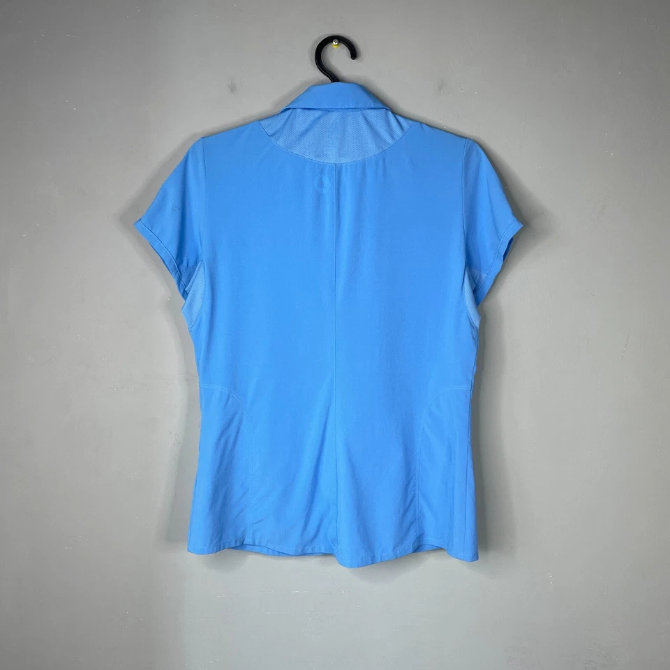 Nike ACG Damen T-Shirt Taschen Blau Snap Up S/S Größe M - Bild 3 von 4