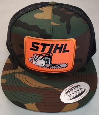 STIHL Chainsaws Outdoors Hunting Fishing Camouflage Forestry Logging Timber Hat Stihl Men main image 2
