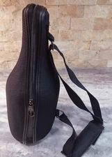 CaddyO Wine Bottle  Carrier Tote Shoulder Strap & Bottle Opener Black