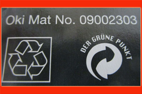 Original OKI Farbband 09002303 Microline ML 182 / 192 / 280 / 320 black schwarz - Bild 2 von 4