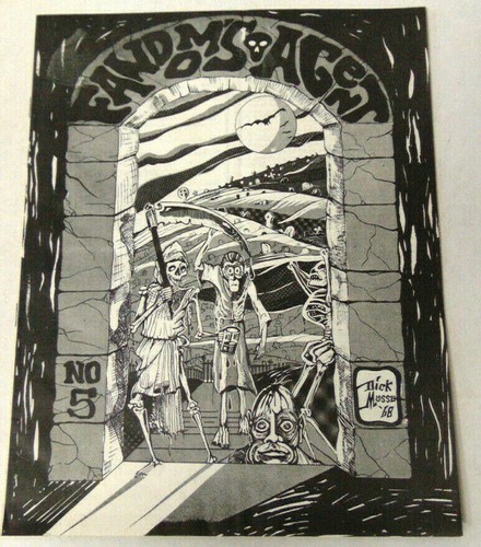 Fandom's Agent #5 VG 1968 Fanzine Adzine Dick Mosso Chuck Wooley