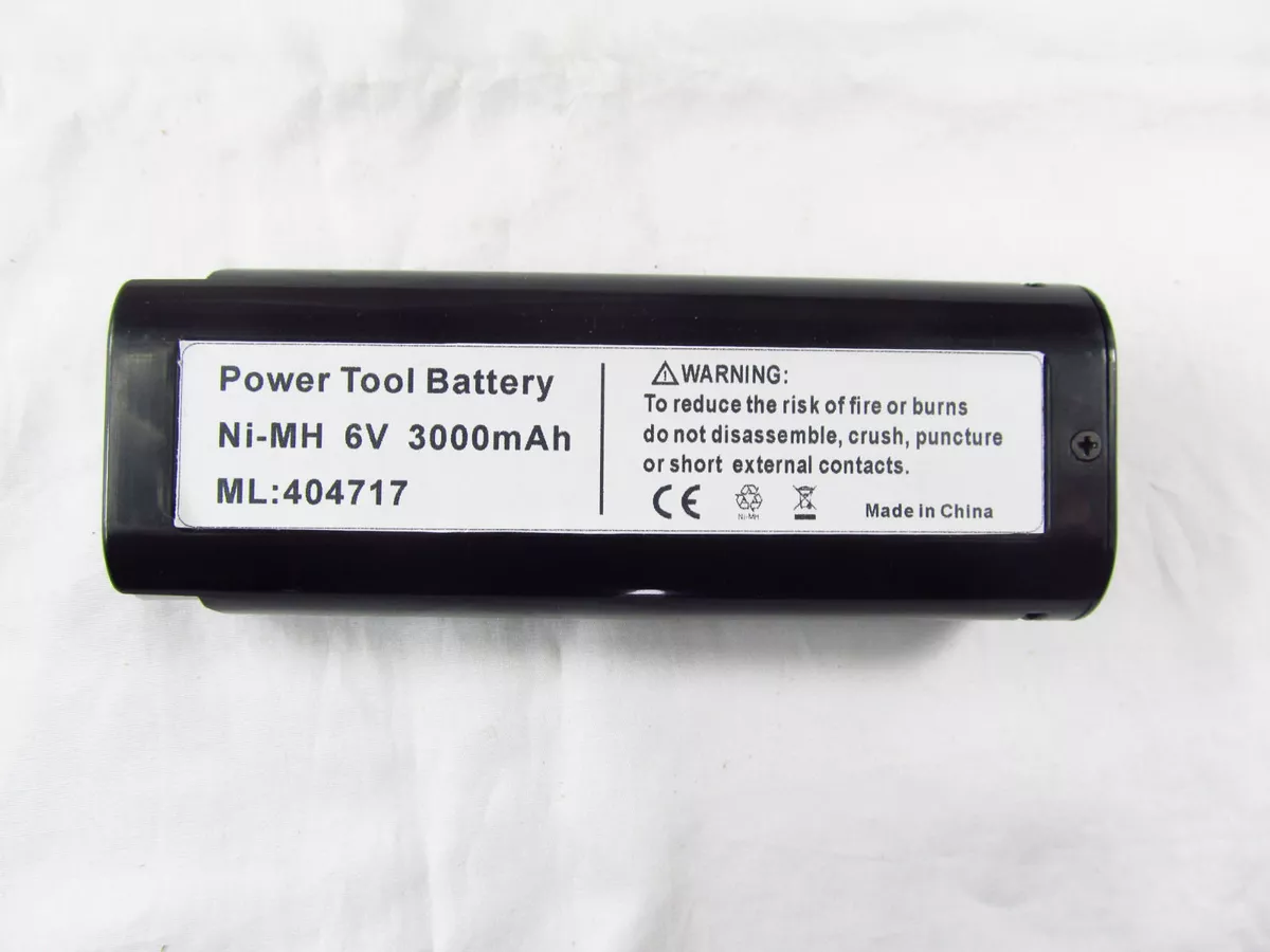 2 x 6V 3.0Ah Batteries For Paslode IMCT IM200 F18 IM250 A IM250S