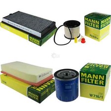 MANN-FILTER Inspektionspaket Filtersatz für Peugeot 406 Break 2.0 HDi 110 2.2