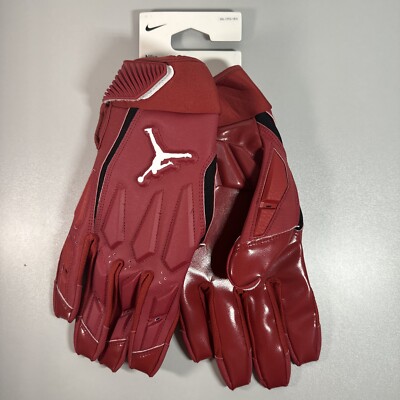 Nike PE D-Tack 6.0 Oklahoma Sooner Red Football Gloves FN5455 620 Men Sz 3XL