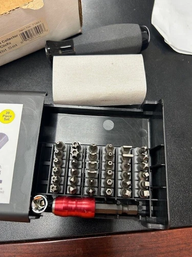 Wiha 71991 Security Bits Collector with Locking Bit Holder 39 Piece Set