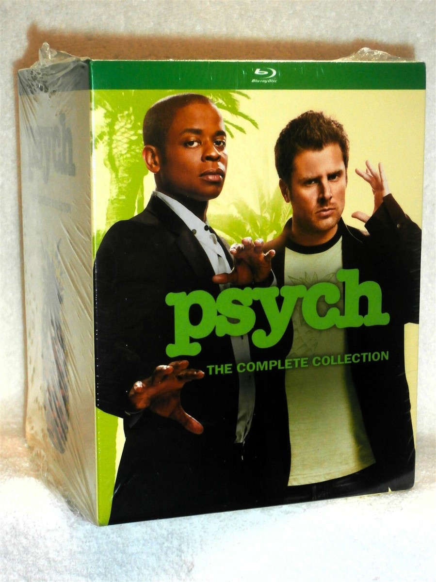 Psych Complete Series (Blu-ray, 2024) Dule Hill James Roday quick-witted  dramedy